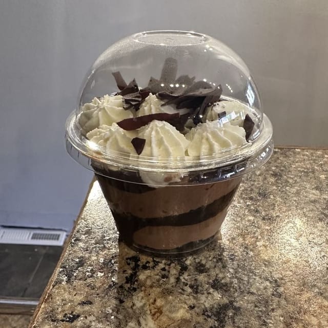Chocolate Mousse.