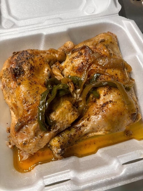 Baked Chicken.