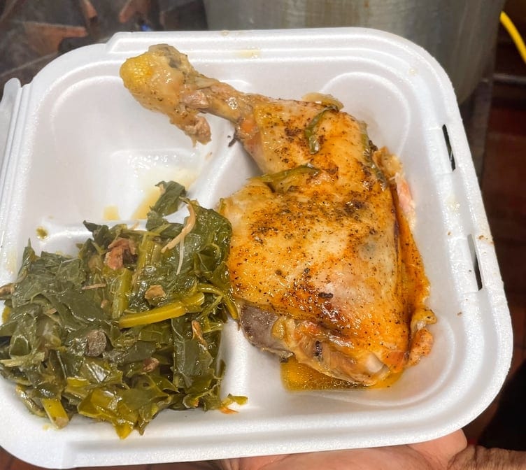 Kids Baked Chicken Meal.