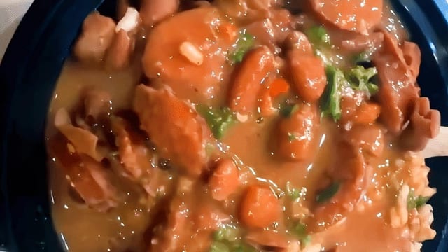 Red Beans and Rice.
