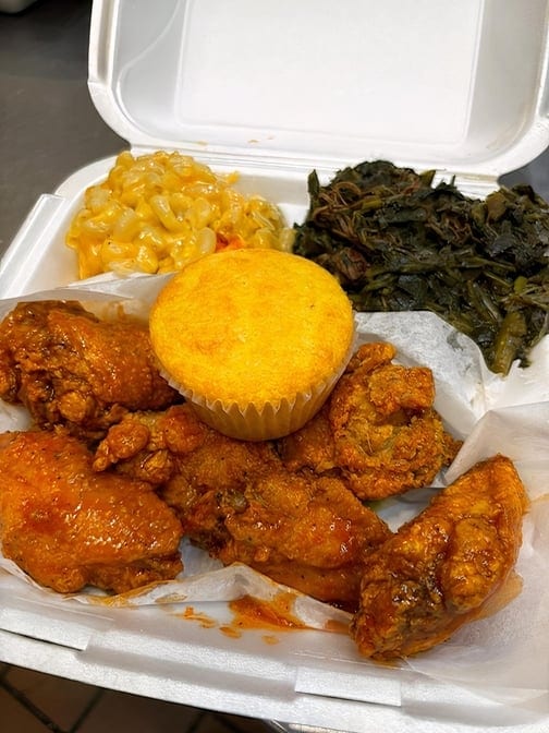 Fried Chicken Meal.