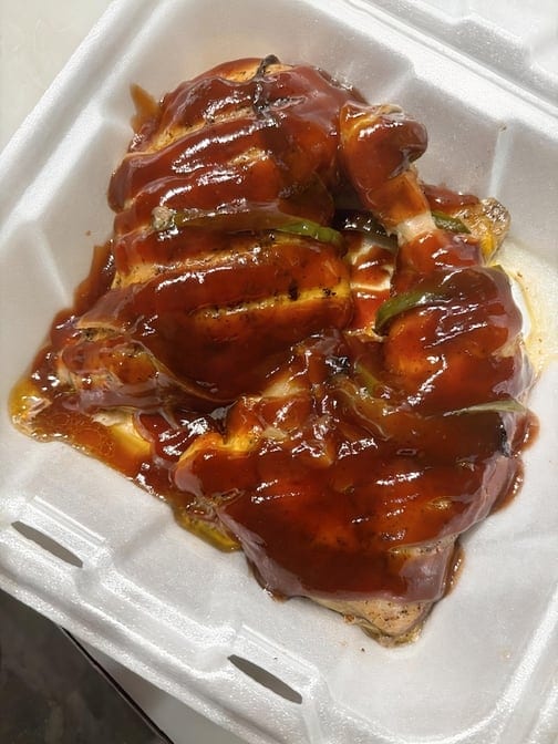 BBQ Baked Chicken.